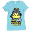 protect the forest (2) Ladies Fitted T-Shirt
