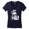 alf  fun shirt serie kult katze au&szlig;erirdisches lustig retro klassik Women's V-Neck T-Shirt