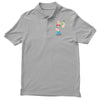 popeye spinach retro mens funny Men's Polo Shirt