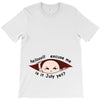 July Peeking Out Asian Baby Boy T-Shirt