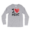 i love meat Long Sleeve Shirts