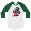 mma bulldog final 3/4 Sleeve Shirt