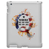 American Flag Q Fire iPad 3 and 4 Case