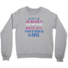 don't be jealous just because i'm a super cute november girl Crewneck Sweatshirt