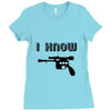 i love you and i know1 Ladies Fitted T-Shirt
