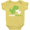 daddysaurus dinosaur dino Baby Onesie