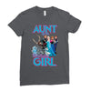 aunt of the birthday girl Ladies Fitted T-Shirt