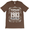 vintage made in 1983 perfectly aged a living legend T-Shirt