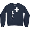 fan, swiss cross, switzerland, new Crewneck Sweatshirt