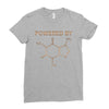 Powered By Caffeine Molecule Ladies Fitted T-Shirt