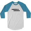 43. amerika suk 023 3/4 Sleeve Shirt