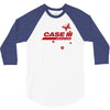 case ih farm butterfly 3/4 Sleeve Shirt