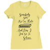 Silence (f94) Ladies Fitted T-Shirt