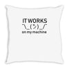 my machine Throw Pillow