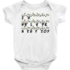 Friends Don't Lie Stranger Things quote Baby Onesie
