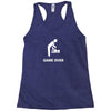 New dad to be gamer over Racerback Tank