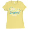 weekend ... drinking .. Ladies Fitted T-Shirt