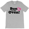 Bun in the Oven with Heart Baby Girl T-Shirt