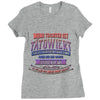 meine tochter ist t&auml;towiert Ladies Fitted T-Shirt