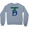 she wants the d seattle Crewneck Sweatshirt
