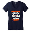 reverse the curse Women's V-Neck T-Shirt