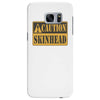 caution skinhead, ideal birthday gift or present Samsung Galaxy S7 Edge