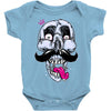 king of mustache Baby Onesie
