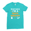 dental assistant halloween Ladies Fitted T-Shirt