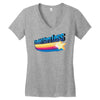 public service announcement Women's V-Neck T-Shirt