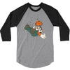 the falling italian 3/4 Sleeve Shirt