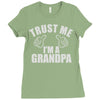 trust me i'm a grandpa Ladies Fitted T-Shirt