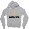 Wildlife Camping Zipper Hoodie