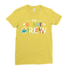 3rd grade crew Ladies Fitted T-Shirt