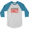 alternative fact 3/4 Sleeve Shirt