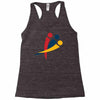 red blu yellow Racerback Tank