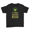 milk and eggs Youth Tee