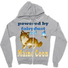 maine coon cat Zipper Hoodie