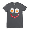 bacon and eggs Ladies Fitted T-Shirt