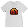 chihiro on sunset V-Neck Tee