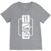 v2 eat sleep fish V-Neck Tee