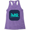swag blu Racerback Tank