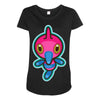 dubious disc Maternity Scoop Neck T-shirt