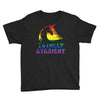 Totally Straight Lgbt Unicorn Youth Tee