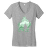 the adventure begins Women's V-Neck T-Shirt