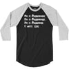 i write code 3/4 Sleeve Shirt