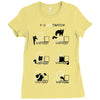 procatstination Ladies Fitted T-Shirt