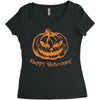 happy halloween 2 Women's Triblend Scoop T-shirt