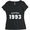 Original 1993 With Crown Women's Triblend Scoop T-shirt