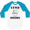 send noods 3/4 Sleeve Shirt