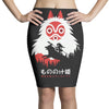 spirit mask Pencil Skirts